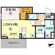 フリーデンやりたの間取り画像