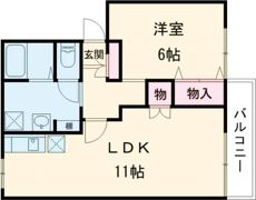 フォーブルMⅡの間取り画像