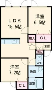 chouchou（シュシュ）の間取り画像
