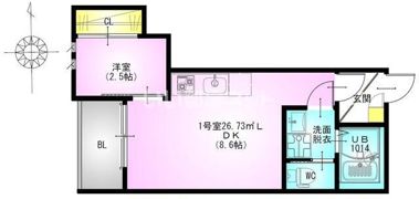 REGALEST VIGOR（レガリストヴィゴール）の間取り画像