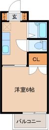 サンパレス向陽Ⅱの間取り画像