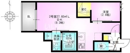 REGALEST VIGOR（レガリストヴィゴール）の間取り画像