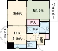 サンパレス21奈良Ⅱの間取り画像