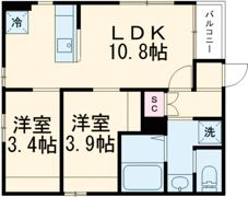 MUT(むーと)の間取り画像