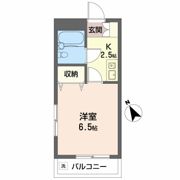 ワンルーム金山の間取り画像