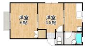 メゾンソレイユ B棟の間取り画像