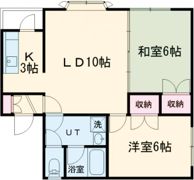 ポプラハイツAの間取り画像