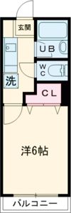 リルームス政所の間取り画像