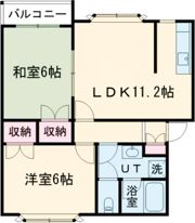ポプラハイツBの間取り画像