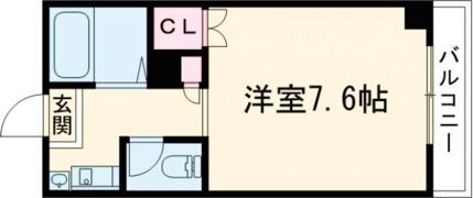 フェリセ富田の間取り画像