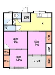 メゾンアイリスの間取り画像