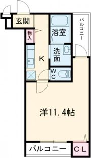 フジパレス長原Ⅴ番館の間取り画像