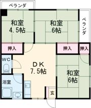 パークサイドの間取り画像