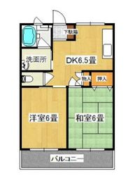 コーポ大成の間取り画像