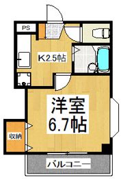 航空公園HAビルの間取り画像