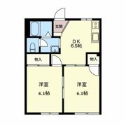 フレグランス北門の間取り画像