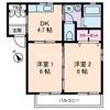 フジパレスA棟の間取り画像
