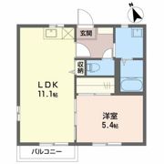 ハイツサンシャインBの間取り画像