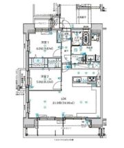 グリーンヒル大分駅前Ⅱレジデンスの間取り画像