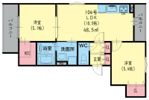 クリエオーレ南上町の間取り画像