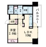 コンフォリア・リヴ本町WEST Qの間取り画像