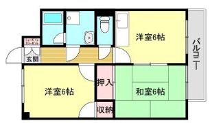 MISTRAL神子岡前の間取り画像