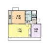 角内マンションの間取り画像