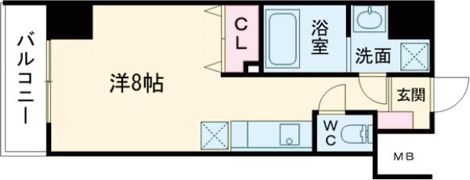 ルミノーサ堺の間取り画像