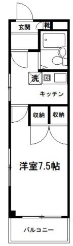 サンハイツ斎藤の間取り画像