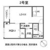 ヴェルクレスト中の島の間取り画像