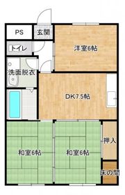 南海ビルの間取り画像