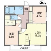 コトー東仙台の間取り画像