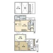 岡本戸建の間取り画像