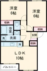 プランドールⅡの間取り画像