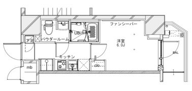 S-RESIDENCE松戸Iriseの間取り画像
