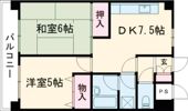 ホポロ東万代の間取り画像
