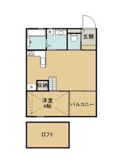 LARGO B棟の間取り画像