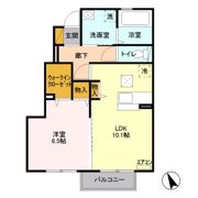 エルヴィレッジ Eの間取り画像