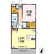 クレール湘南台Ⅱの間取り画像
