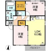 リビングタウン宮ノ下 A棟の間取り画像