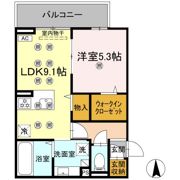 グレイス北持田の間取り画像