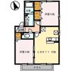 ウエスト孕の間取り画像