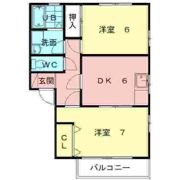エクセルAの間取り画像