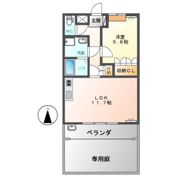 スプリームガーデンの間取り画像