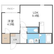 ケーエス博多駅南Ⅱの間取り画像