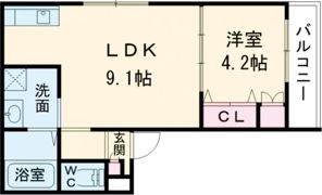 AVANTIO MITO（アバンティオ弥刀）の間取り画像
