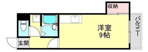 レジデンス西庄の間取り画像
