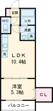 Maison du Calmeの間取り画像