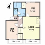 ファミールミタ Bの間取り画像