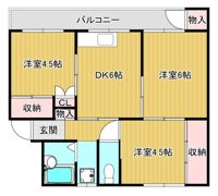 ヴィラナリー上越Vの間取り画像